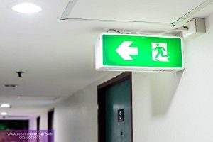 emergency exit light in dubai